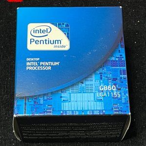 Intel Pentium G860 LGA 1155. Intel Factory Sealed!!!!!